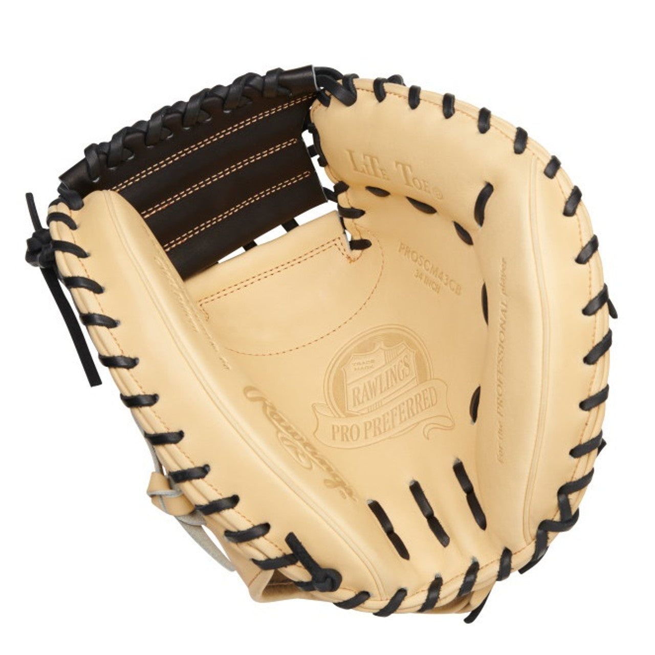 Rawlings PRO PREFERRED SERIES CATCHERS MITT 34” - Camel/Black