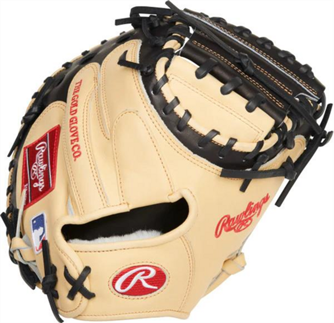 Rawlings PRO PREFERRED SERIES CATCHERS MITT 34” - Camel/Black